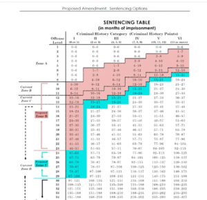 2026 ‘PROPOSED’ AMENDMENT SENTENCING TABLES. - MEDICAL RECORD REVIEW ...
